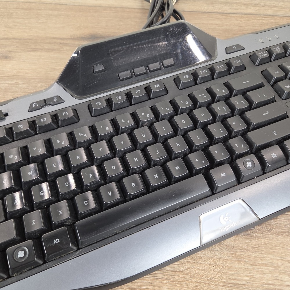 Logitech G510 Wired Gaming Keyboard LCD Display Programmable G-Keys USB Tested - Picture 4 of 12